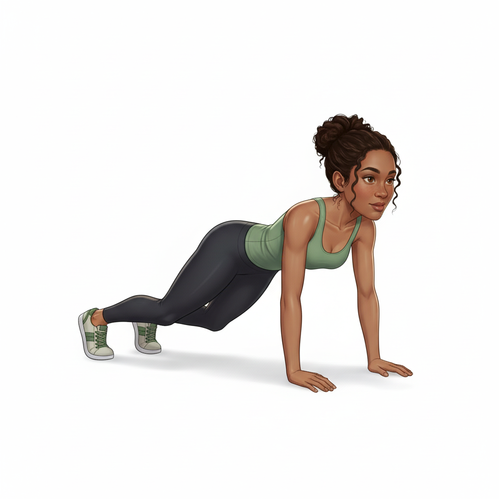 Bear crawl — Position de départ