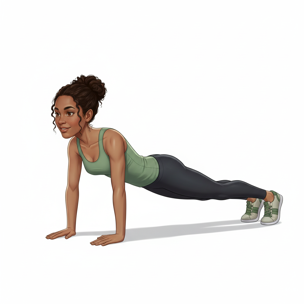 Pompes diamant — Position de départ