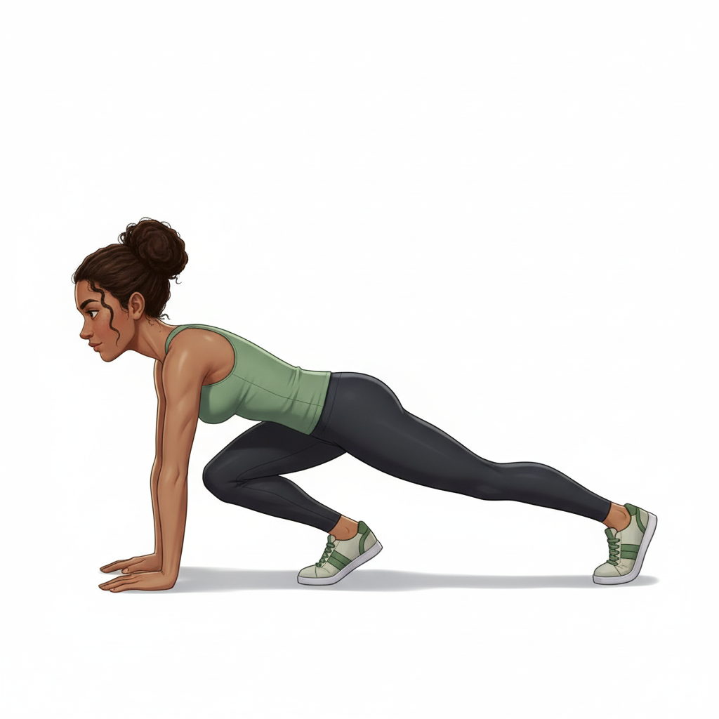 Mountain climbers — Position finale