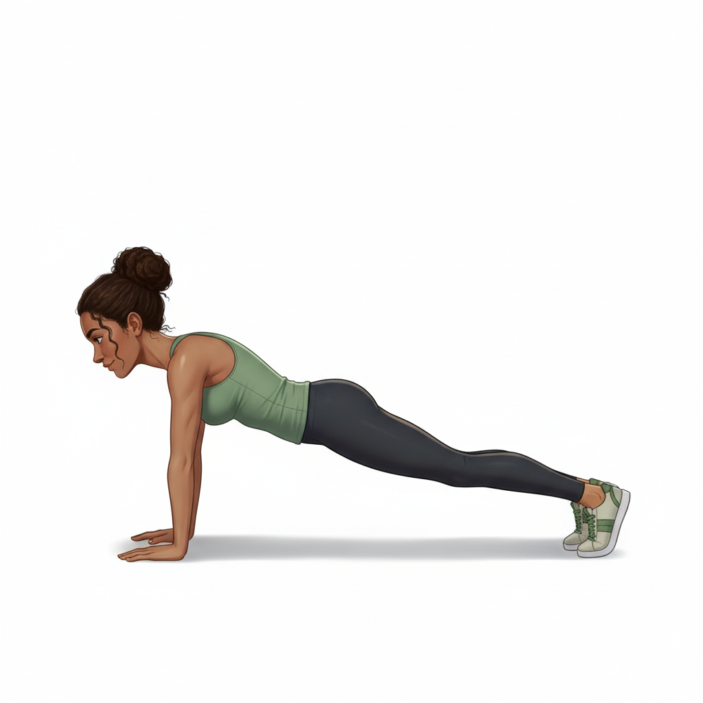 Mountain climbers — Position de départ